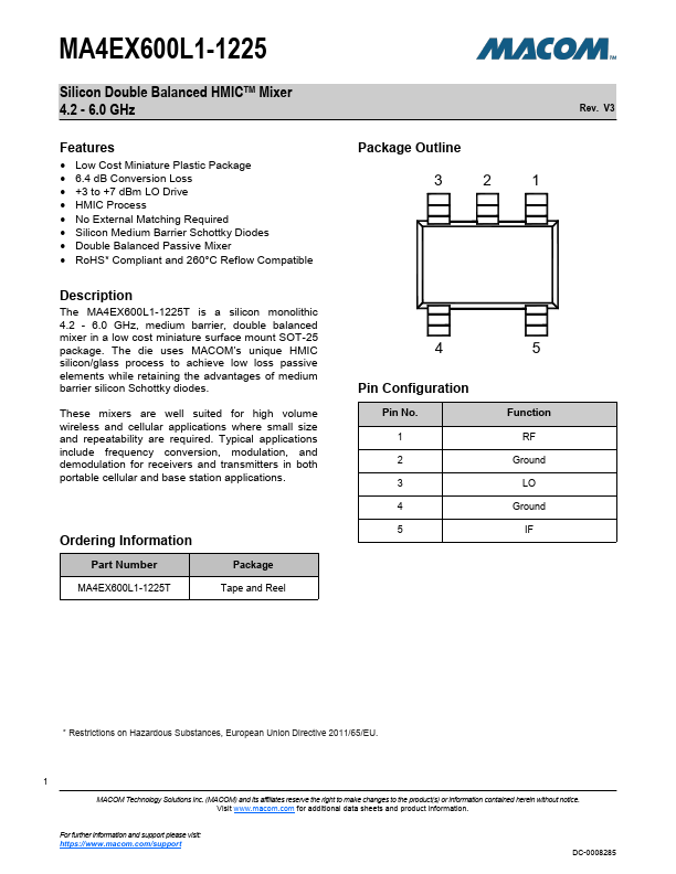 MA4EX600L1-1225