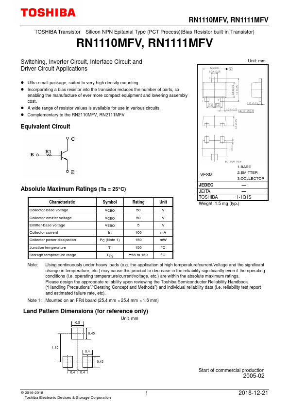 RN1110MFV