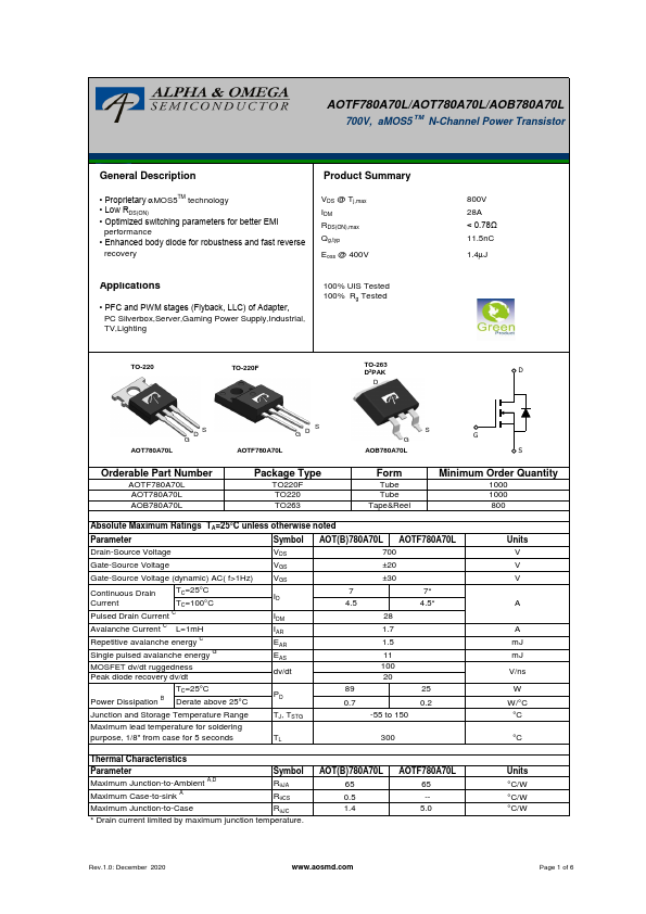 AOB780A70L