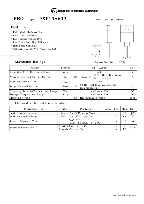 FSF10A60B