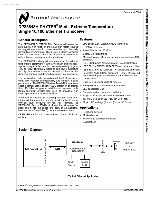 DP83848H