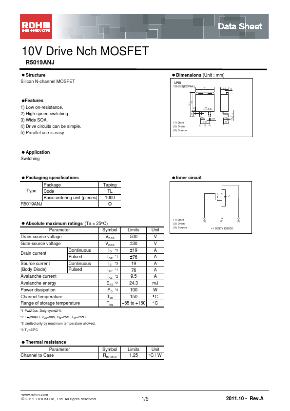 R5019ANJ