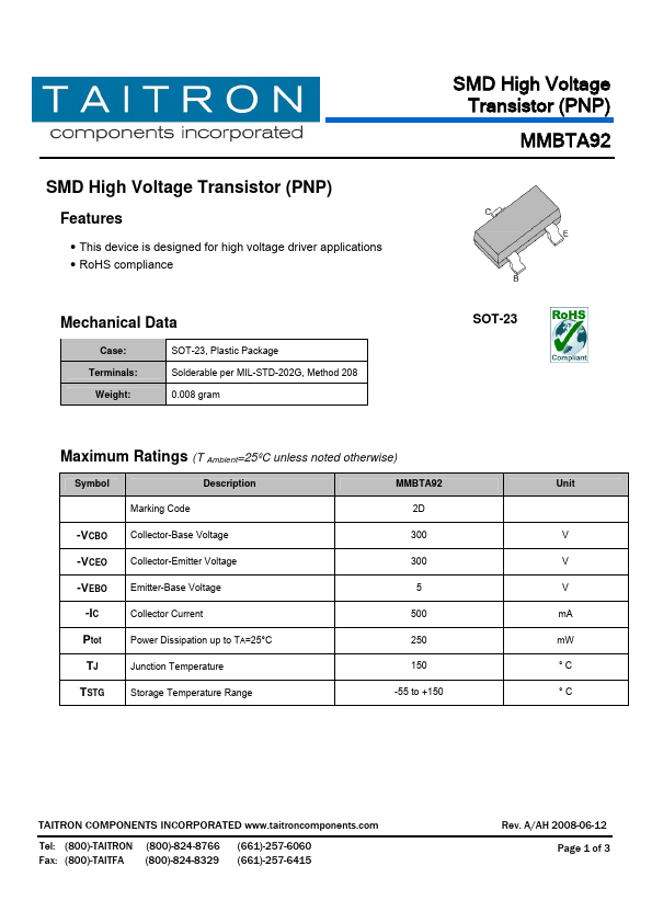 MMBTA92