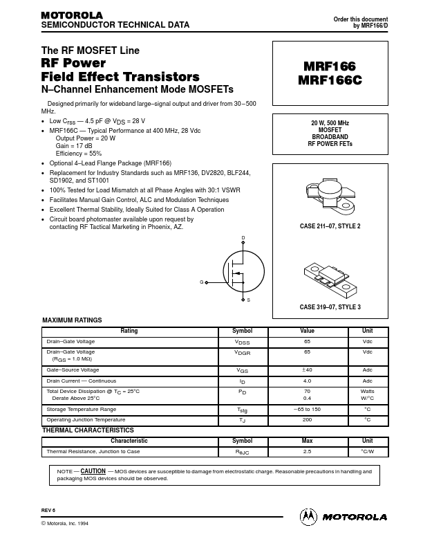 MRF166C