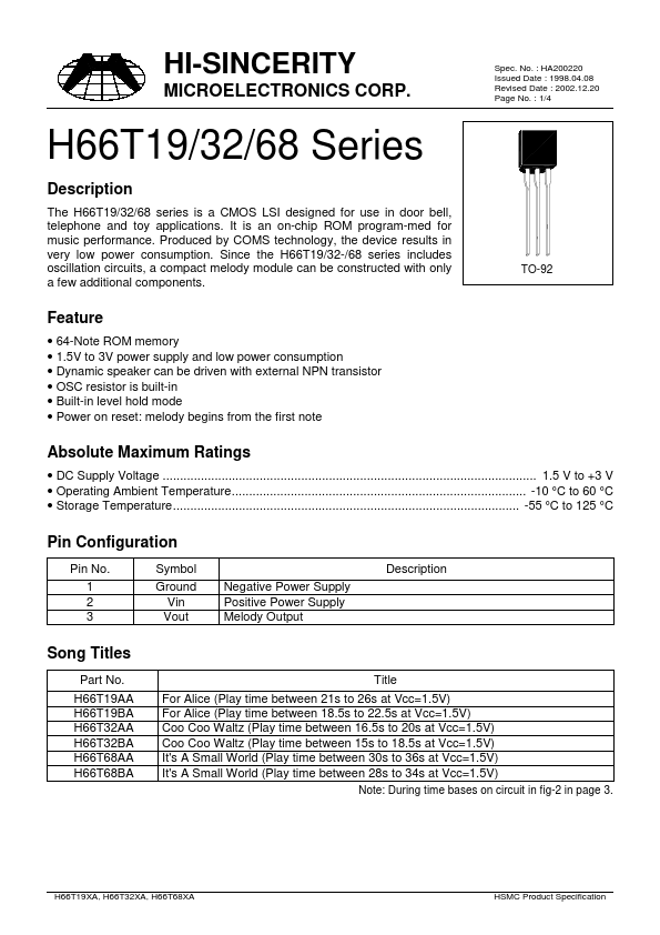 H66T19BA