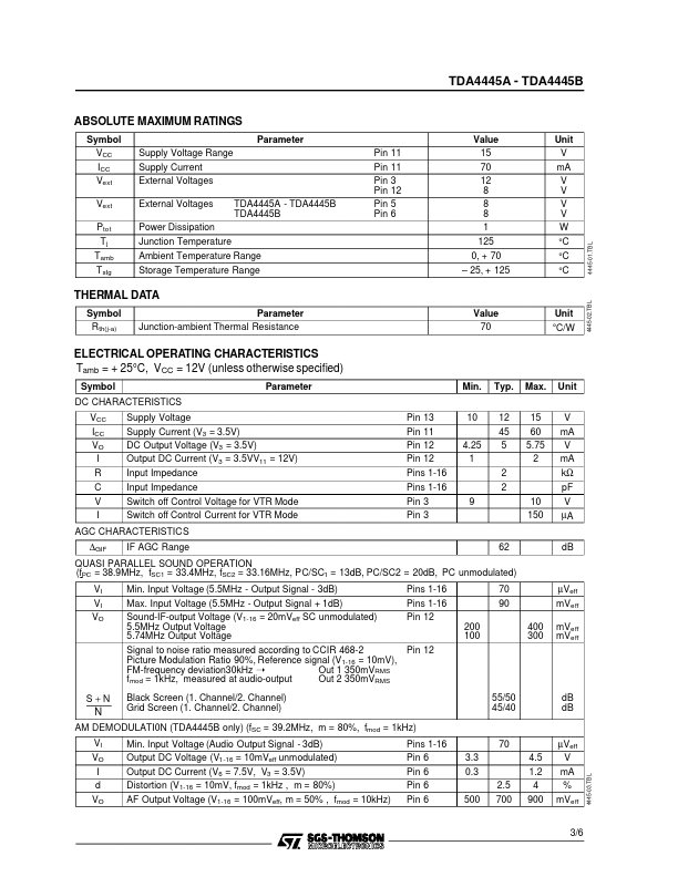 TDA4445A