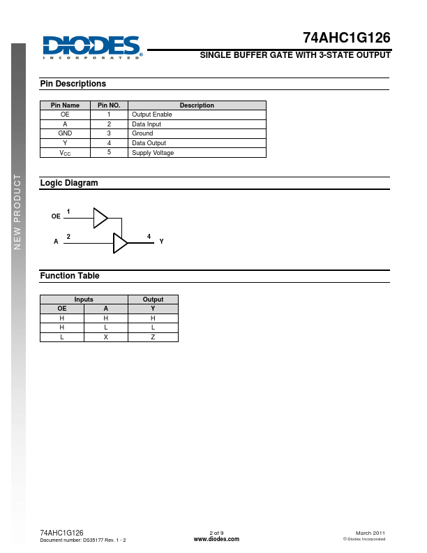 74AHC1G126W5