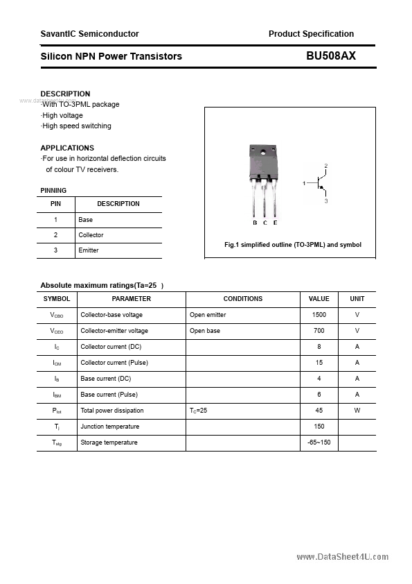 BU508AX