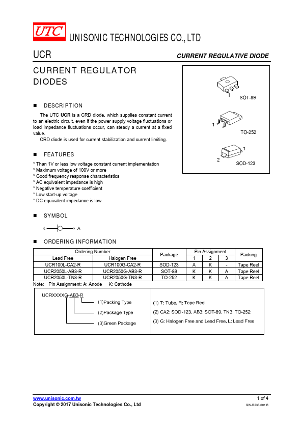 UCR100G