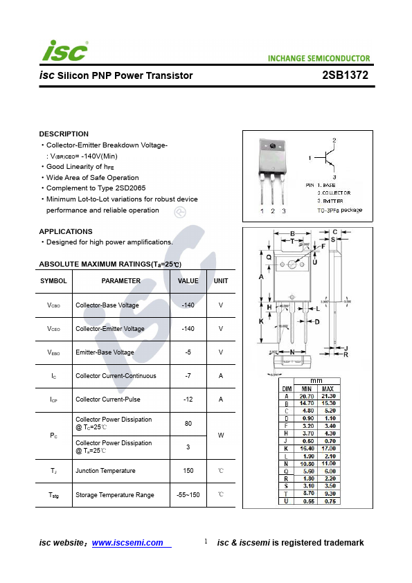 2SB1372