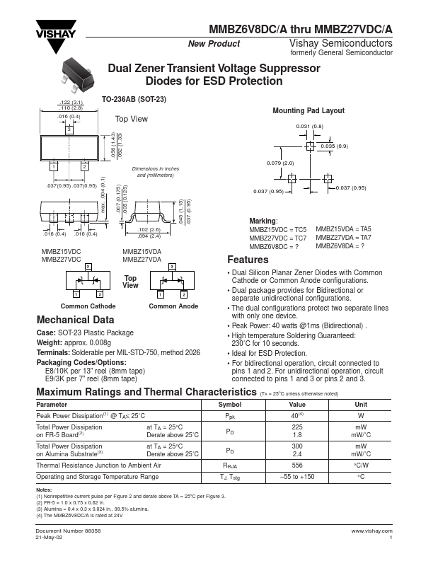 MMBZ6V8DC