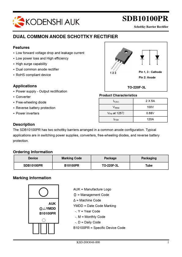 SDB10100PR