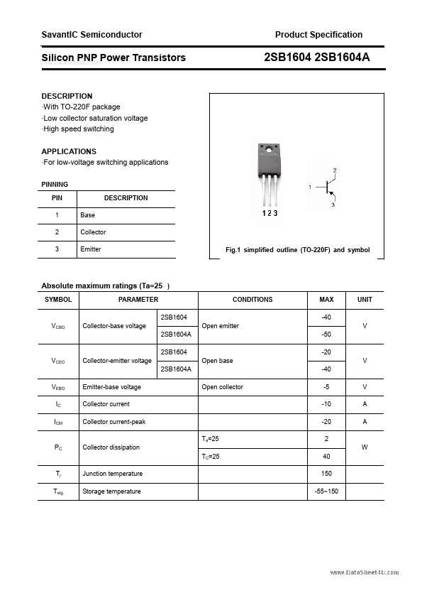 2SB1604A