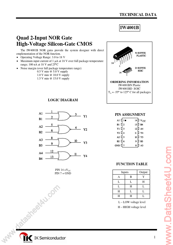 IW4001B