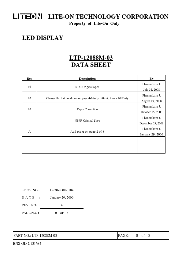 LTP-12088M-03