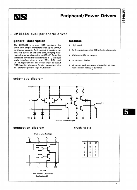 LM75454