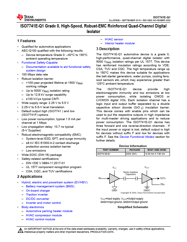 ISO7741E-Q1