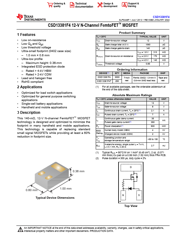 CSD13381F4