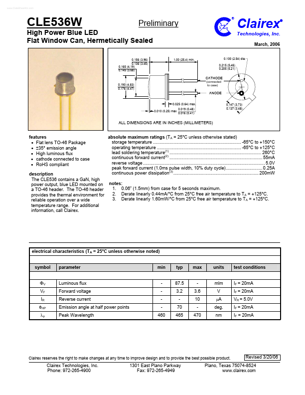 CLE536W