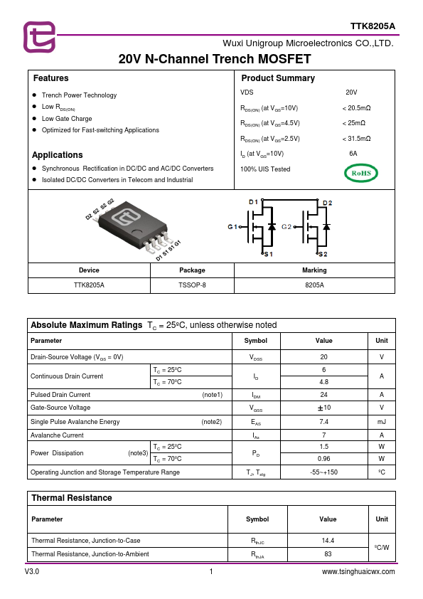 TTK8205A