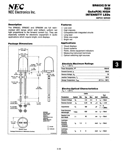 SR603D