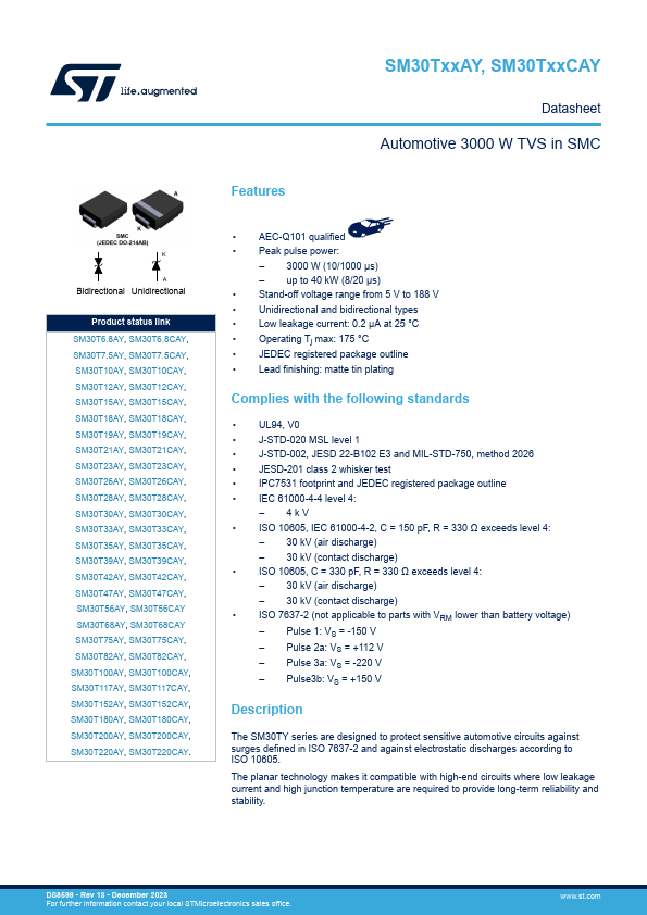 SM30T152CAY