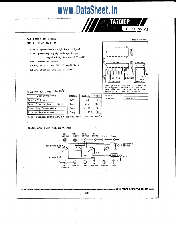 TA7616P