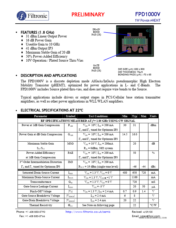 FPD1000V