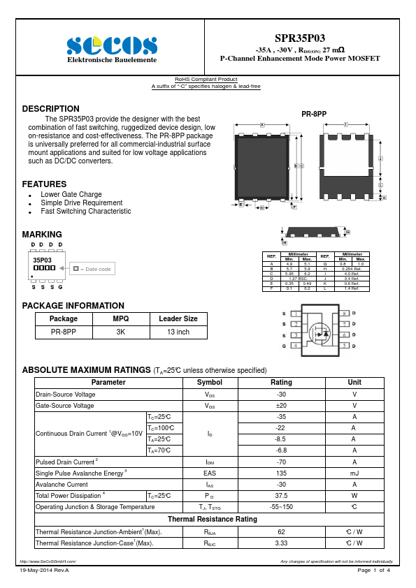 SPR35P03