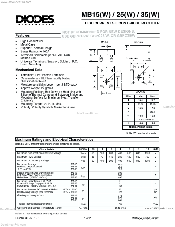 MB25W