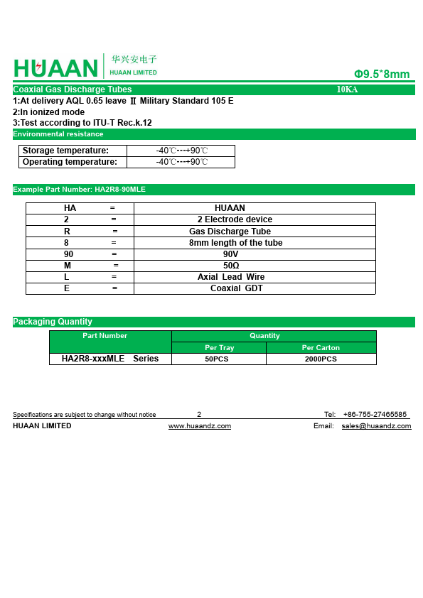 HA2R8-150MLE