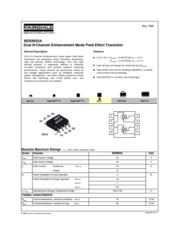 NDS9925A