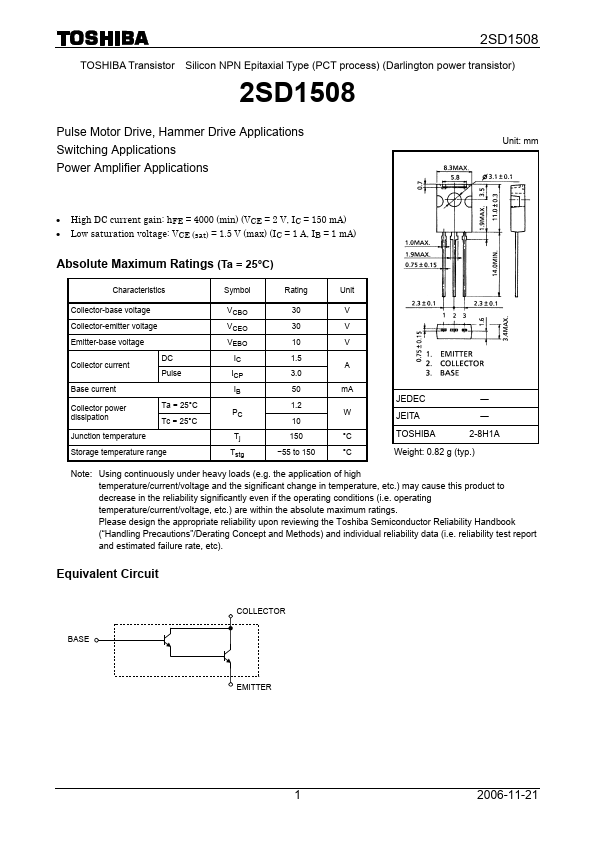 2SD1508