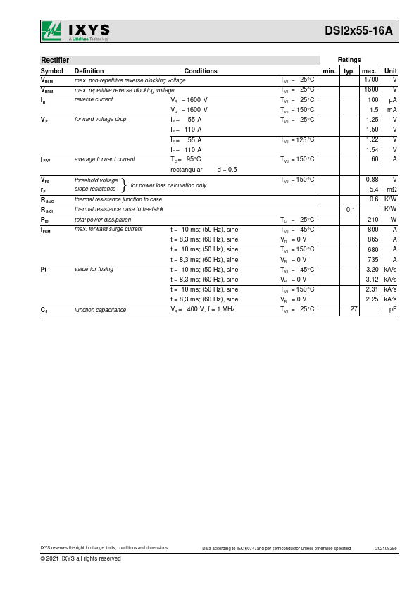 DSI2x55-16A