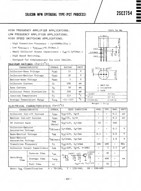 2SC2754