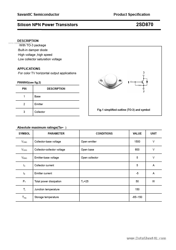 2SD870