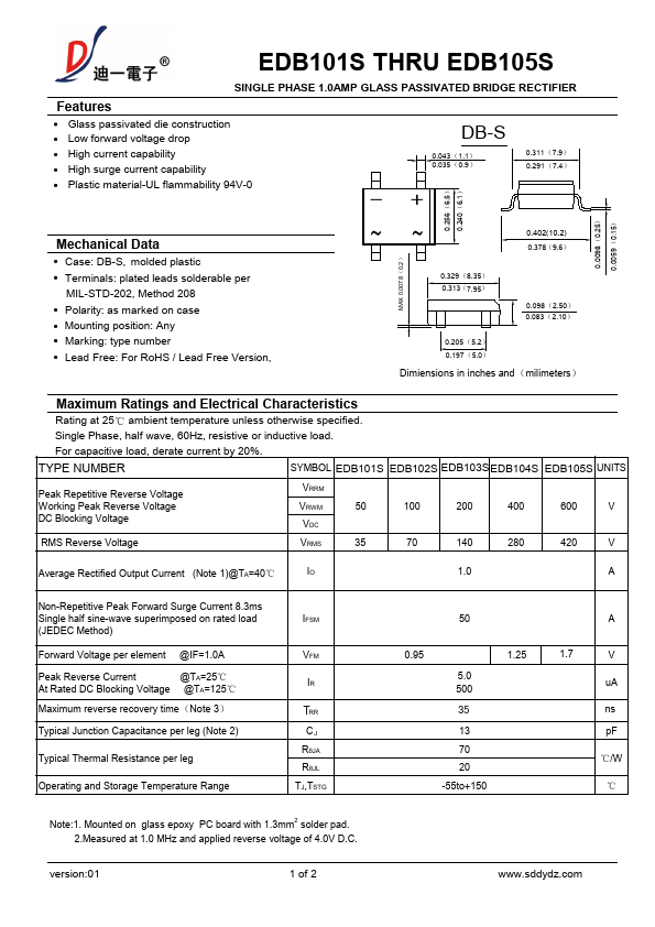 EDB105S