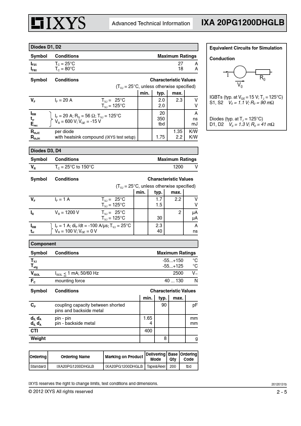 IXA20PG1200DHGLB