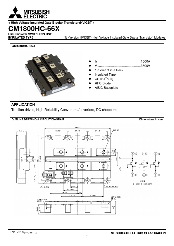 CM1800HC-66X