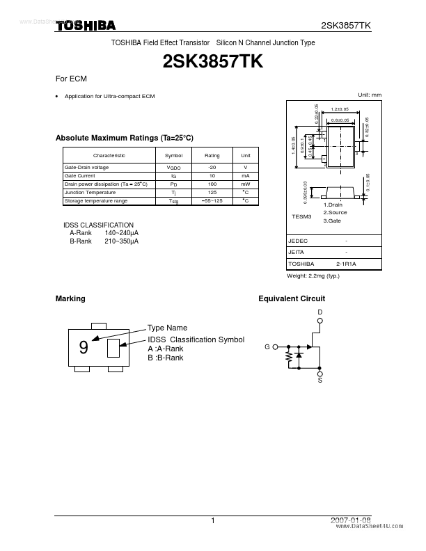 2SK3857TK