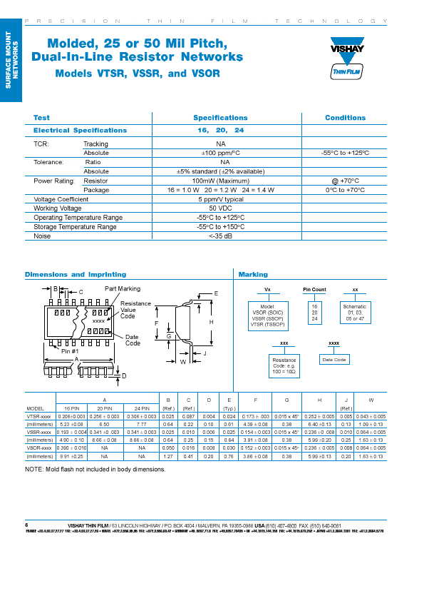 VSSR1601-xxxx