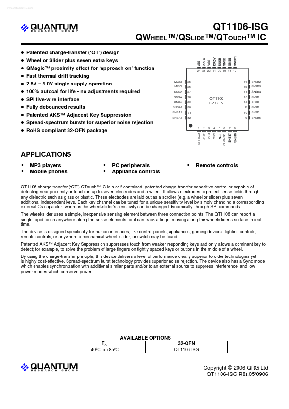 QT1106-ISG