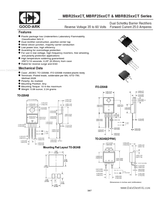 MBRF2535CT