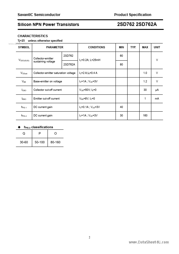 2SD762A