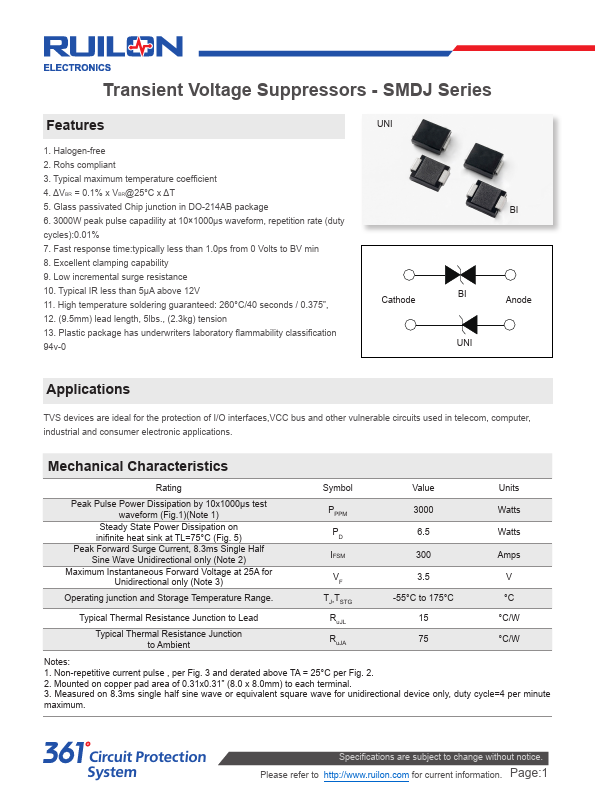 SMDJ220CA