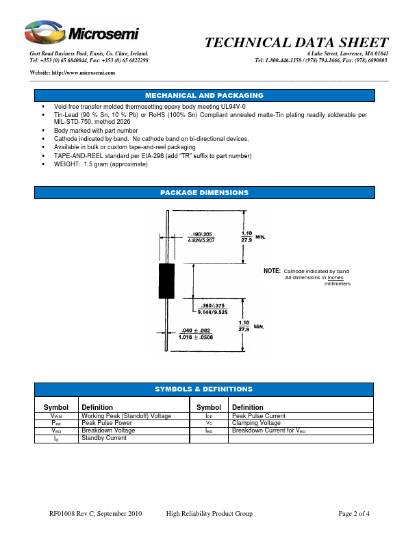 M1.5KE160A