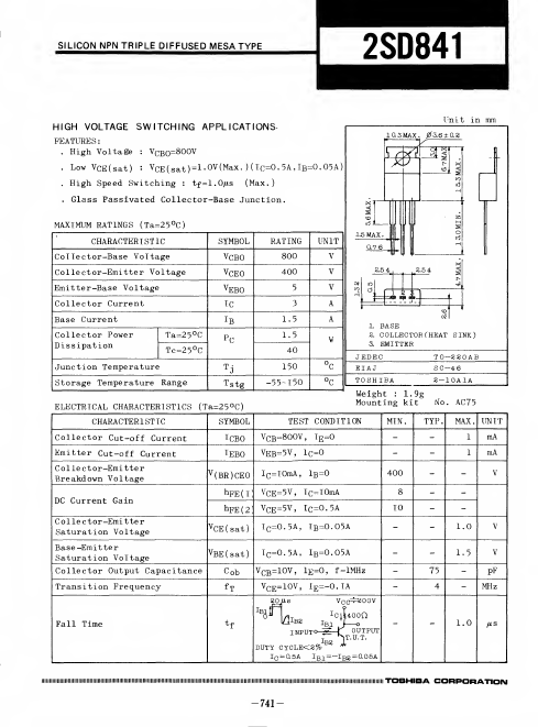 2SD841