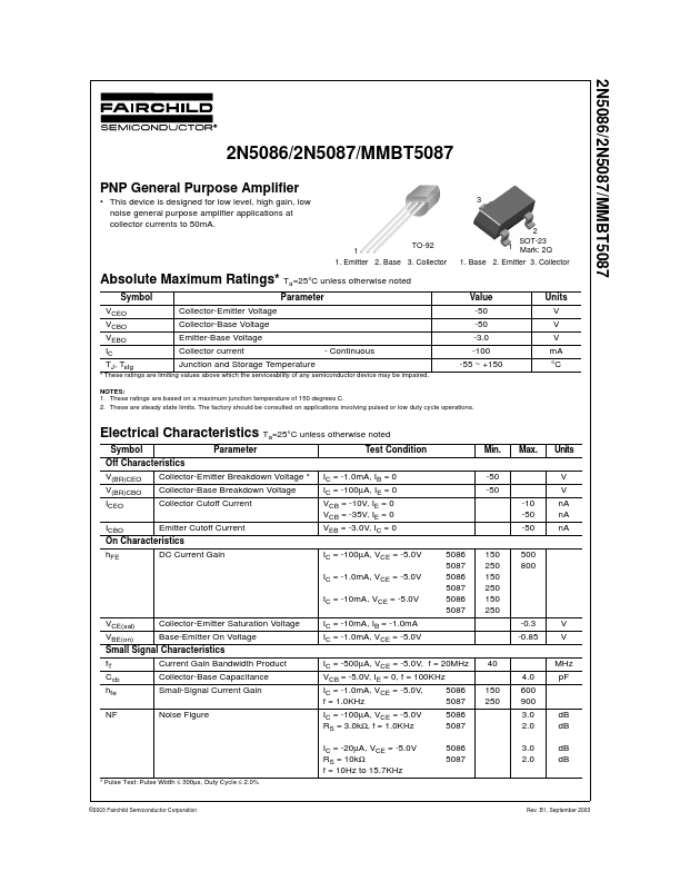 MMBT5087