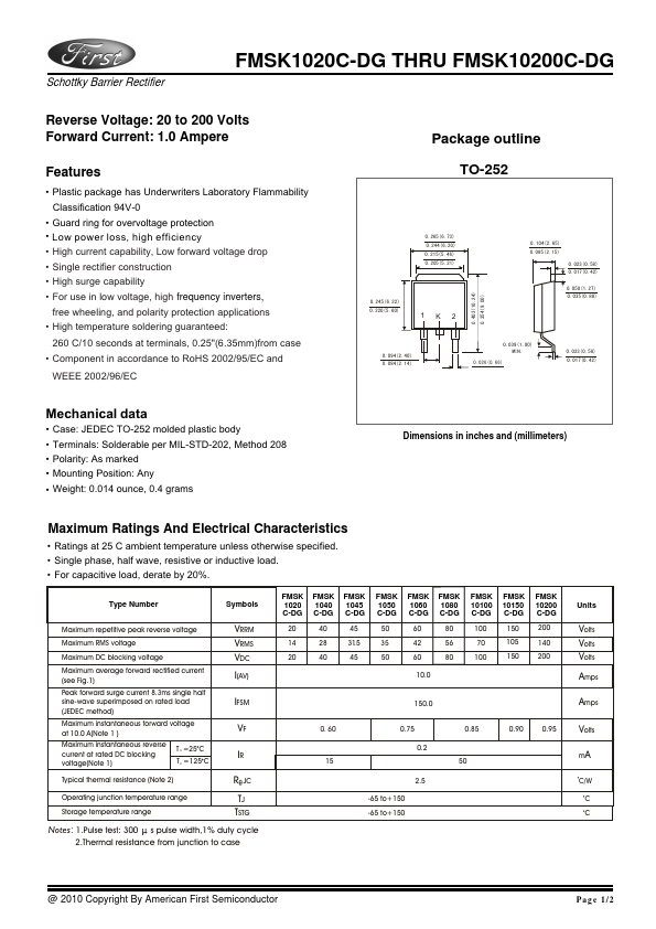 FMSK10100C-DG