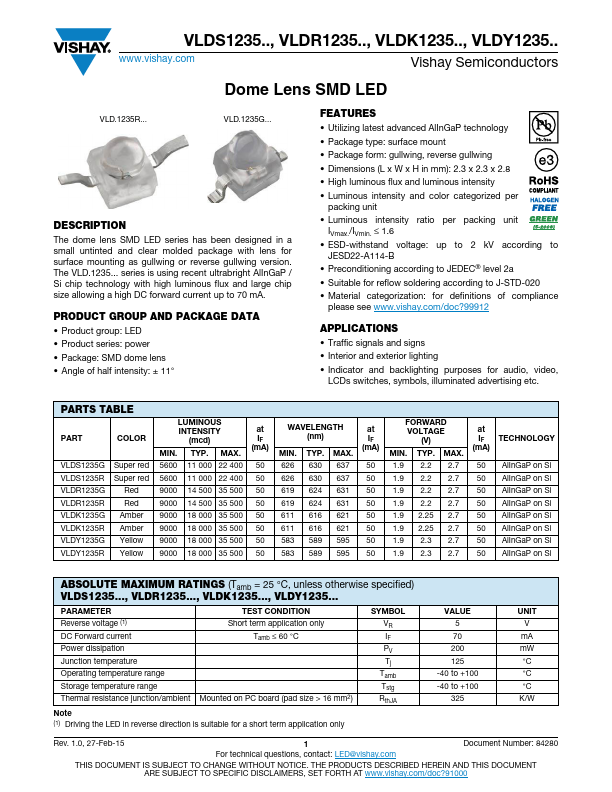 VLDR1235G